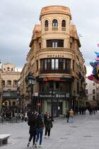 SALAMANCA (Provincia de Salamanca), 18.04.2019, die Deutsche Bank ist berall, auch in der C/ Concejo