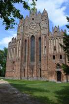 CHORIN (Landkreis Barnim), 20.06.2019, Kloster Chorin, eine ehemalige gotische Zisterzienserabtei; sie wurde 1258 von askanischen Markgrafen gegrndet und hatte weitreichende Bedeutung am nrdlichen Rand des Einflussbereichs der Askanier (Grenze mit den Slawen)