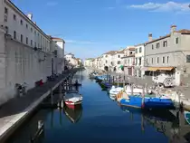 Chioggia, historische Palazzos am Canale Vena (19.09.2019)