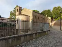 Ravenna, Santa Croce Kirche, erbaut von 417 bis 421, erneuert im 16. Jahrhundert (20.09.2019)