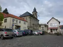 Neudrossenfeld, Dreifaltigkeitskirche, erbaut von 1753 bis 1760 durch den Architekten Johann Georg Hoffmann (16.04.2017)