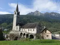 Baceno, Pfarrkirche San Gaudenzio, erbaut im 14. Jahrhundert (06.10.2019)