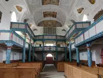 Neustadt am Kulm, barocker Innenraum der Ev. Stadtkirche (17.04.2017)