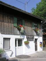 Teilansicht der Sennerei Schweineberg (Ofterschwang, Landkreis Oberallg�u - Juli 2005)