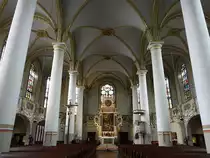 Marienberg, sp�tgotischer Innenraum der St. Marien Kirche (26.09.2019)