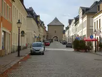 Marienberg, Zschopauer Tor in der Zschopauer Stra�e (26.09.2019)