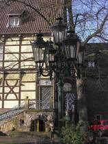 Detailansicht vom Haus Wittringen (Museumsgebude) in Gladbeck (Kreis Recklinghausen, NRW - Novembber 2005)