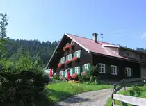 Sennalpe Gerstenbr�ndle bei Gunzesried-S�ge (Gemeinde Blaichach, Landkreis Oberallg�u - August 2005)