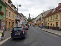 Mimon / Niemes, Brgerhuser in der Mirova Strae (27.09.2019)