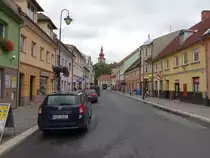 Mimon / Niemes, B�rgerh�user in der Mirova Stra�e (27.09.2019)