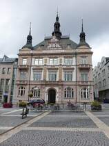 Turnov / Turnau, Renaissance-Rathaus aus dem Jahr 1526, Umbau 1894 (28.09.2019) 