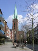 Kath. St. Lambertikirche Gladbeck (Kreis Recklinghausen, NRW - Mrz 2006)