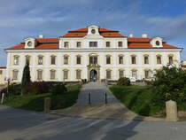 Rychnov nad Kneznou / Reichenau an der Knieschna, Schloss, erbaut von 1676 bis 1690 durch  Karl Libtejnsk (29.09.2019)