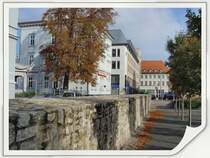 ERFURT, Gartenstrasse, rest. alte Stadtmauer, 2007