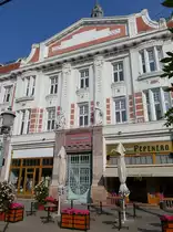 Kecskemet, Jugenstil Geb�ude in der Hock Janos Utca (25.08.2019)