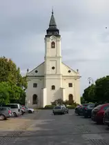 Szarvas, sp�tbarocke Ev. Pfarrkirche, erbaut bis 1788 (26.08.2019)