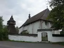 Stara Halic, gotische St. Georg Kirche, erbaut im 13. Jahrhundert (27.08.2019)