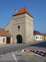 Modra / Modern, Oberes Tor Horna Brana in der Sturova Strae (29.08.2019)