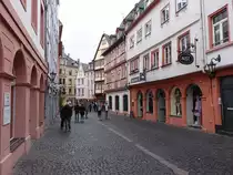 Mainz, historische Geb�ude in der Leichhofstra�e (01.03.2020)