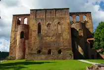 Bad D�rkheim, Klosterruine Limburg, ehemalige Benediktinerabtei, erbaut im 11. Jahrhundert (26.07.2009)