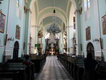 Cieszyn / Teschen, barocker Innenraum der St. Maria Magdalena Kirche (31.08.2019)