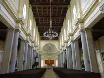 Ostrava / Ostrau, Neorenaissance Innenraum der Erl�serkirche (31.08.2019)