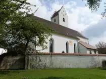 Rorgenwies, sp�tgotische Wallfahrtskirche St. Maria, erbaut im 14. Jahrhundert (25.05.2017)