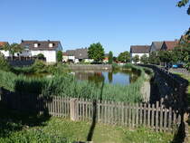 Am Dorfweiher in der Kirchgasse von Wasserlosen (27.05.2017)