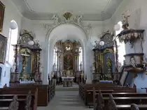 Zeuzleben, barocke Ausstattung in der Pfarrkirche St. Bartholom�us (27.05.2017)