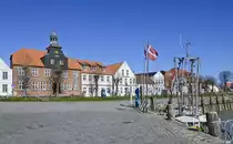 T�nning (Nordfriesland). Das Schifferhaus (d�niscH Skipperhuset) von 1625 ist heute ein Schullandheim und Versammlungshaus des S�dschleswigschen Vereins.
Aufnahme: 31. M�rz 2020.
