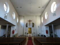 Poppenhausen, kath. Pfarrkirche St. Jakob, erbaut 1743 (28.05.2017)