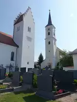 M�nster, Pfarrkirchen St. Tiburtius und St. Martin, erbaut im 12. Jahrhundert (02.06.2017)