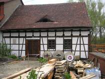 Cottbus - Spreewehrm�hle (Technisches Denkmal) Umbauma�nahmen April 2008