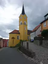 Leuchtenberg, kath. Pfarrkirche St. Margareta, erbaut 1842 (04.06.2017)