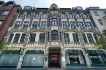 Jugendstilhaus, Nikolaistrae 10, Flensburg. Aufnahme: 2. Mai 2020.