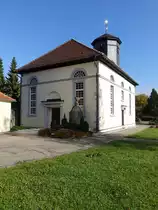 Neunkirchen, Ev. Pfarrkirche St. Laurentius, erbaut von 1822 bis 1823 (15.10.2017)