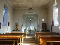 Sindeldorf, Innenraum der kath. Pfarrkirche Maria Himmelfahrt (15.10.2017)