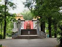 Berlin-Tegel, Brcke am Tegeler See - 15.8.2007