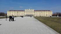 Wien. Das Schlo Schnbrunn, aufgenommen am 24.03.2018