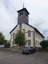 Winzerhausen, ev. Pfarrkirche St. Michael, erbaut bis 1833 (24.06.2018)