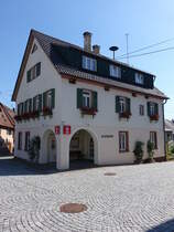 Hausen an der Wrm, Rathaus in der Unterdorfstrae (01.07.2018)