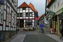 Alfeld/ Leine, Fachwerkhuser in der kurzen Strae (11.05.2010)