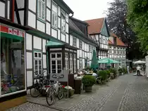 Bad Essen, Fachwerkhuser am Kirchplatz (28.05.2011)