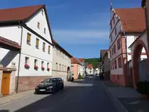 Elfershausen, Geb�ude in der August-Ulrich-Stra�e (07.07.2018)