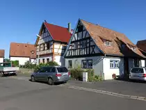 Arnshausen, Fachwerkh�user in der Lindenstra�e (08.07.2018)