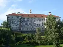 Nelahozeves / M�hlhausen, Renaissance Schloss, erbaut ab 1553 durch Florian Griesbeck, heute Museum der Mittelb�hmischen Galerie (28.06.2020)