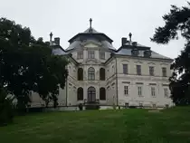 Chlumec nad Cidlinou / Chlumetz, Barockschlo� Karlova Koruna, erbaut von 1721 bis 1723 durch Franz Ferdinand Kinsky (29.06.2020)