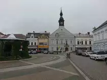 Vysoke Myto / Hohenmaut, Rathaus am Namesti Premysla Otakara II. (29.06.2020)