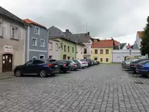 Litomysl / Leitomischl, H�user am Toulovcovo Namesti (29.06.2020)