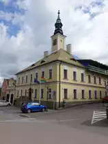 Zamberk / Senftenberg, Rathaus am Masarykovo Namesti (30.06.2020)